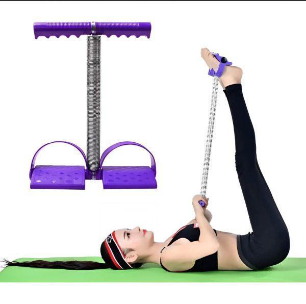 Tummy Trimmer Single Spring Black